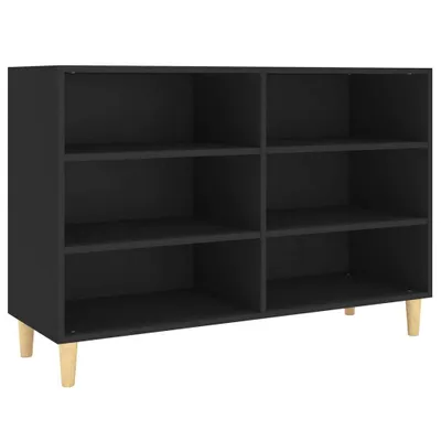 Immagine prodotto di vidaXL Credenza nera 103,5x35x70 cm Materiale a base di legno