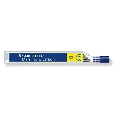Image de STAEDTLER® 250 03-B Mine fine Mars micro 0,3 mm B, lot de 12