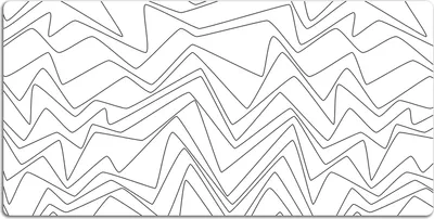 Produktbild von Schreibtischmatte Tischunterlage 100x50 cm Mauspad - Unregelmäßige Linien