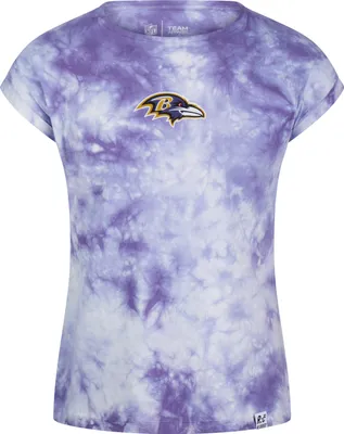 Produktbild von Recovered T-Shirt NFL Ravens im zeitlosen Design Purple Tie-Dye XXL