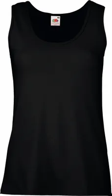 Immagine prodotto di Fruit Of The Loom Lady-Fit Valueweight Canotta da donna BC1355 (XL) (nero)