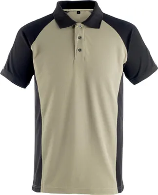 Produktbild von Mascot UNIQUE Poloshirt Bottrop Gr. XS hellkhaki/schwarz