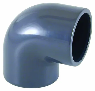Immagine prodotto di Curva PVC 50mm a 90 Gradi PN16 per Incollatura