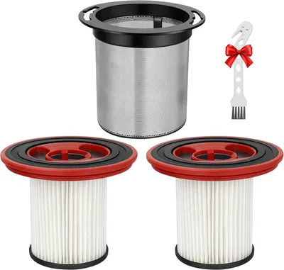 Produktbild von 12040193 Ersatzfilter für Bosch Unlimited Serie 7 Akku-Staubsauger BKS711XXL BBS711W BBS712A BCS711GB BKS711MALL, waschbarer HEPA-Filter aus Edelstahl
