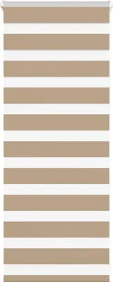 Produktbild von Doppelrollo Sandbraun 60x100 cm Stoffbreite 55,9 cm Polyester