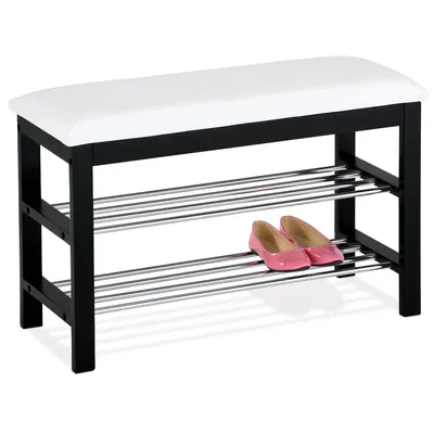 Obrázok produktu pre Botník dvojúrovňový Autronic 83168-06 BK, 80cm