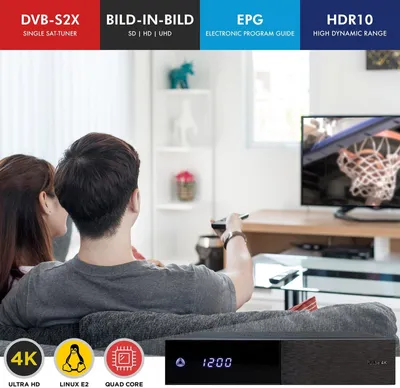 Image de AB récepteur satellite PULSe 4K 1x tuner DVB-S2X