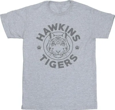 Produktbild von Netflix - "Stranger Things Hawkins" T-Shirt für Herren BI45672 (3XL) (Grau)