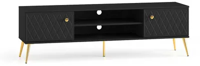 Produktbild von TV-Möbel Manoé mit 2 Türen, Schwarz, 160cm