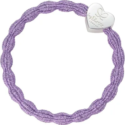 Produktbild von By Eloise London Metallic Silver Heart Lilac