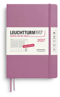 Produktbild von Wochenplaner Medium A5 Dusty Rose 2027