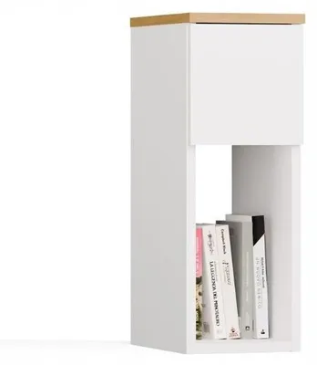 Immagine prodotto di Comodino da notte GALAX 20/1S, bianco