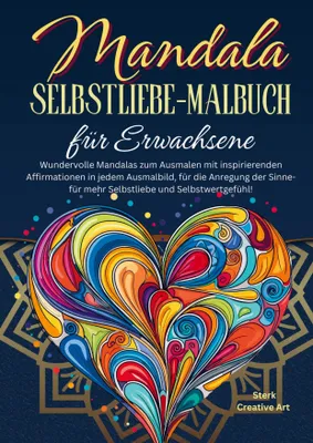 Produktbild von Mandala Selbstliebe-Malbuch für Erwachsene