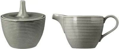 Produktbild von Seltmann Weiden Beat Perlgrau Zuckerdose + Milchkännchen 2 tlg. Set