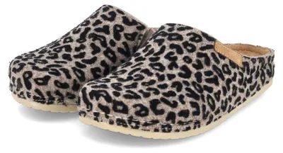 Produktbild von Kaerlek Damen Pantoffeln NANA Taupe Filz Größe: 36