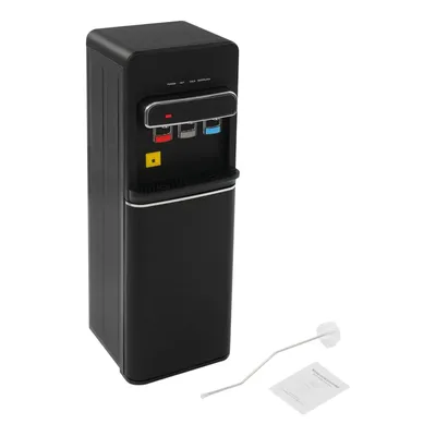 Produktbild von Wasserspender, freistehend, mit drei Temperaturauslässen, schwarz