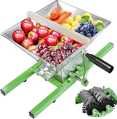 Produktbild von 7L młynek do owoców ze stali nierdzewnej z ręczną prasą do owoców (młynek do owoców, 7L) CEEDIR
