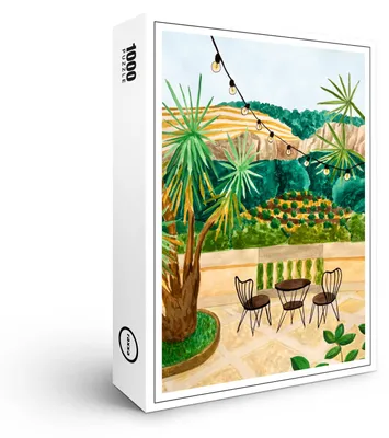 Image de raxxa, puzzle de qualité supérieure "Terrasse de Tramuntana", 1000 pièces