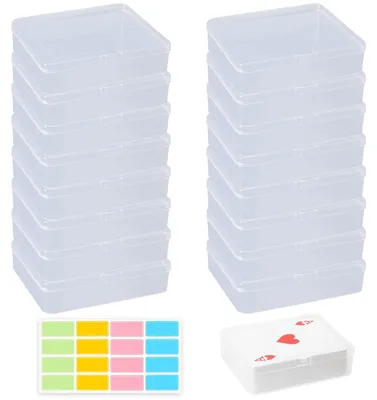Produktbild von Spielkartenbox mit Deck für 17 Karten, kleine Aufbewahrungsbox für Karting- und andere Geräte.