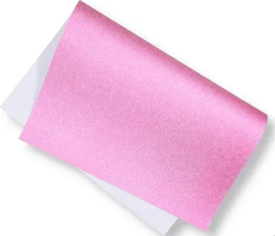 Image de Papier pailleté 200 g, 40 x 60 cm, fuchsia, 5 feuilles - Polsirhurt