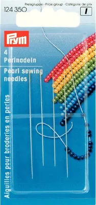 Produktbild von Prym Perlnadeln Nr. 10 und Nr. 12, 0,45 x 55 und 0,40 x 50mm  