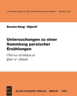 Obrázek produktu pro Untersuchungen zu einer Sammlung persischer Erzählungen