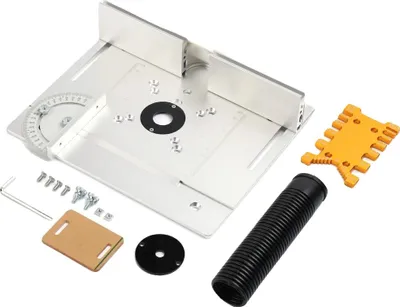 Produktbild von Routertisch Einlegeplatte, Aluminiumkonstruktion, kompatibel mit elektrischen Trimmern, Typ 2