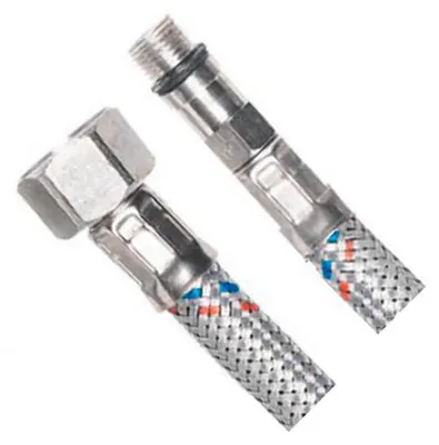 Immagine prodotto di Tubo flessibile, acciaio inox M10x3/8", 40 cm