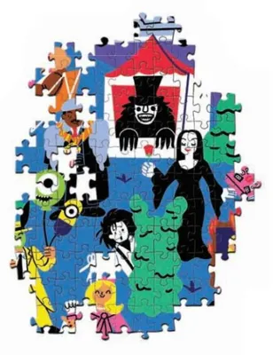 Image de Puzzle Educa Flix, 500 pièces, multicolore, pour enfants, multicolore, taille unique