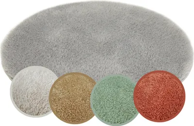 Produktbild von andiamo Badematte Florida grau Ø 60 cm