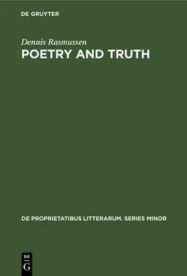 Produktbild von Poetry and truth