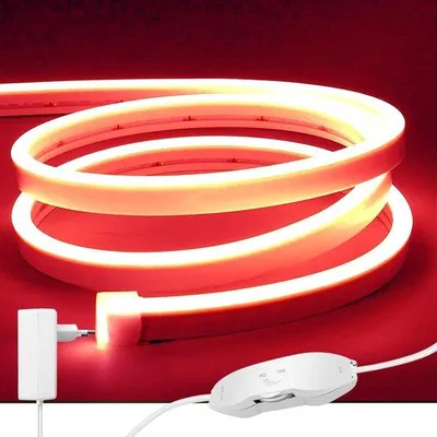Immagine prodotto di Striscia luminosa a LED da 12 V con dimmer - Impermeabile - Per la decorazione di camere da letto e bar