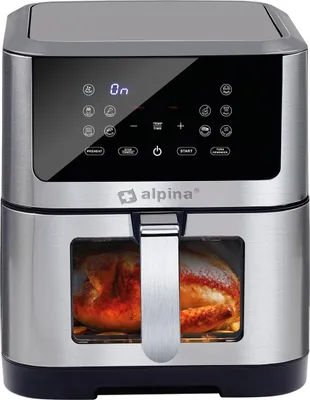 Image de ALPINA Friteuse à air chaud, 8 L, 1800 W
