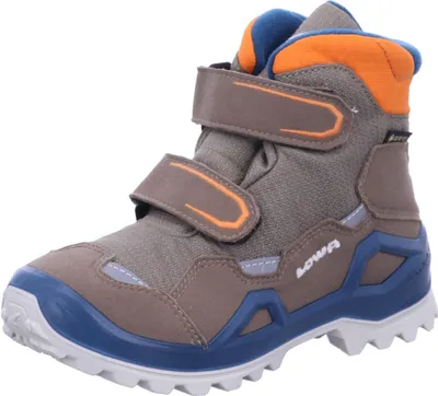Produktbild von Lowa Jungen Winterstiefeletten MILO EVO GTX 33078-37, 33078-38, 33079-36, 33079-37, 33079-38, 33079-40, 33099-37, 33099-38, 33099-39 LOW-651542 braun/orange 38