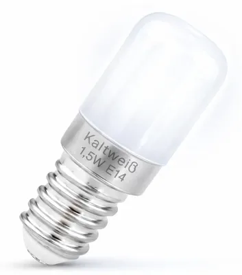 Kühlschrank-LED-Lampe, 1 Stück, kaltweiß, E27, 1,8 W, 140 lm, 6000 K