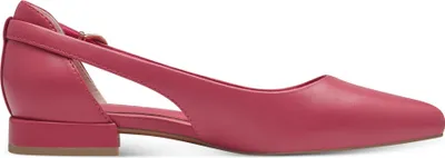 Produktbild von MARCO TOZZI Damen Ballerina Blockabsatz Cut Out Schnalle 2-22114-42, Größe:40 EU, Farbe:Pink
