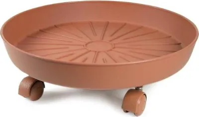 Obrázek produktu pro Euro 3 Plast 3974035 Podložka s kolečky, terakota, 35 cm