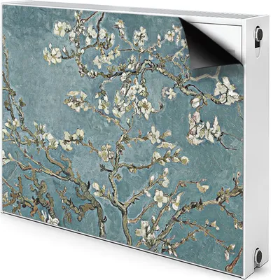 Produktbild von Magnet Heizkörperabdeckung Heizkörperverkleidung Verkleidung Abdeckung 80x60 cm  - Kirschblüte