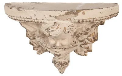 Immagine prodotto di Clayre & Eef Decorazione da parete 33x14x21 cm Beige in Vetroceramica