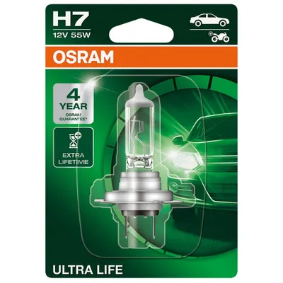 Zdjęcie produktu dla Osram Ultra Life, 55 W, H7, Halogen