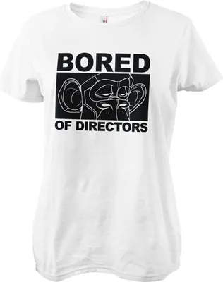 Produktbild von Bored Eyes Girly Tee - X-Large - White