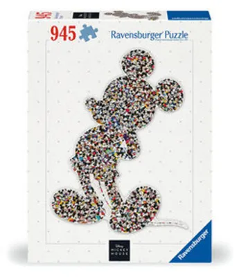 Immagine prodotto di Ravensburger Puzzle Shaped Mickey, Erwachsenenpuzzle, 945 Teile, 12000075