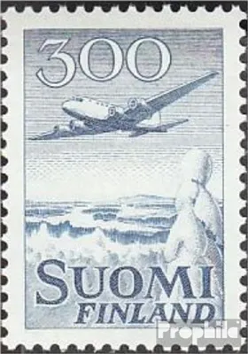 Produktbild von Briefmarken Finnland 1958 Mi 488 (kompl.Ausg.) mit Falz Flugzeug