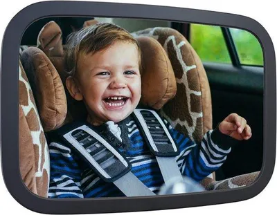 Produktbild von Famanu Autospiegel für Babys - Sicherer Rückspiegel für die Rückbank
