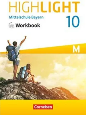 Obrázek produktu pro Highlight 10. Jahrgangsstufe - Mittelschule Bayern - Workbook mit Audios online