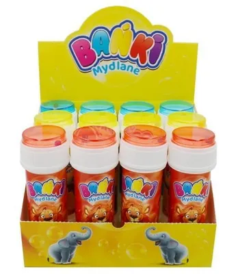 Immagine prodotto di Bolle di sapone 60ml (12 pezzi)