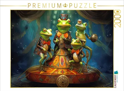 Produktbild von CALVENDO Puzzle Zirkuszauber mit Fantasie | 2000 Teile Lege-Größe 90x67cm Foto-Puzzle für glückliche Stunden