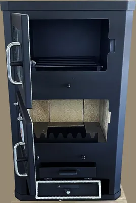 Image de EEK A Poêle à bois avec four Victoria Grande F - 12kW BimSchV niveau 2