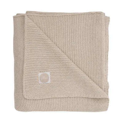 Produktbild von Jollein Decke Basic Knit 75x100 cm Nougat