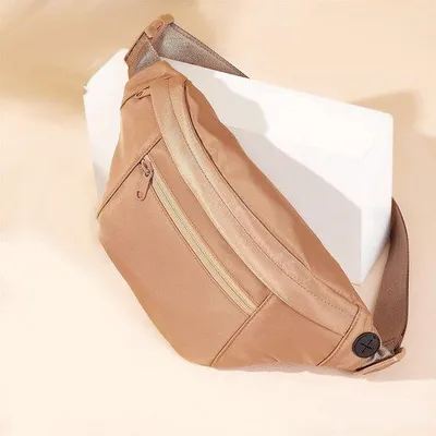 Obrázek produktu pro Uniqoos® Dámská taška přes rameno – malá taška z polyesteru, rozměry 28,98 x 2,99 x 14,98 cm, nastavitelný popruh 63–116 cm, 3 přihrádky na zip